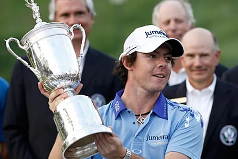 Rory McIlroy won the U.S. Open and now holds the record for the lowest 72-hole score. (Evan Vucci/AP)