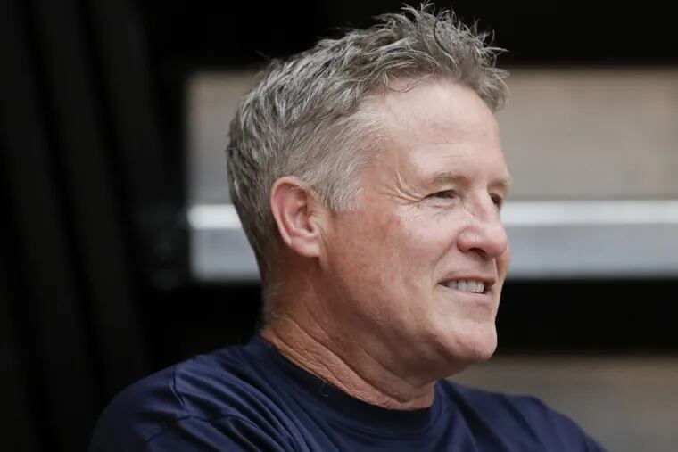 Sixers coach Brett Brown grew up a Celtics fan. But people in his hometown root for the Sixers now, because of him.