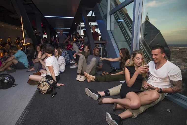 Sofar Sounds teamed up with One Liberty Observation Deck to produce a concert 57 floors high on Thursday, June 21, 2018. Sofar Sounds creates intimate concerts in more than 400 cities worldwide.