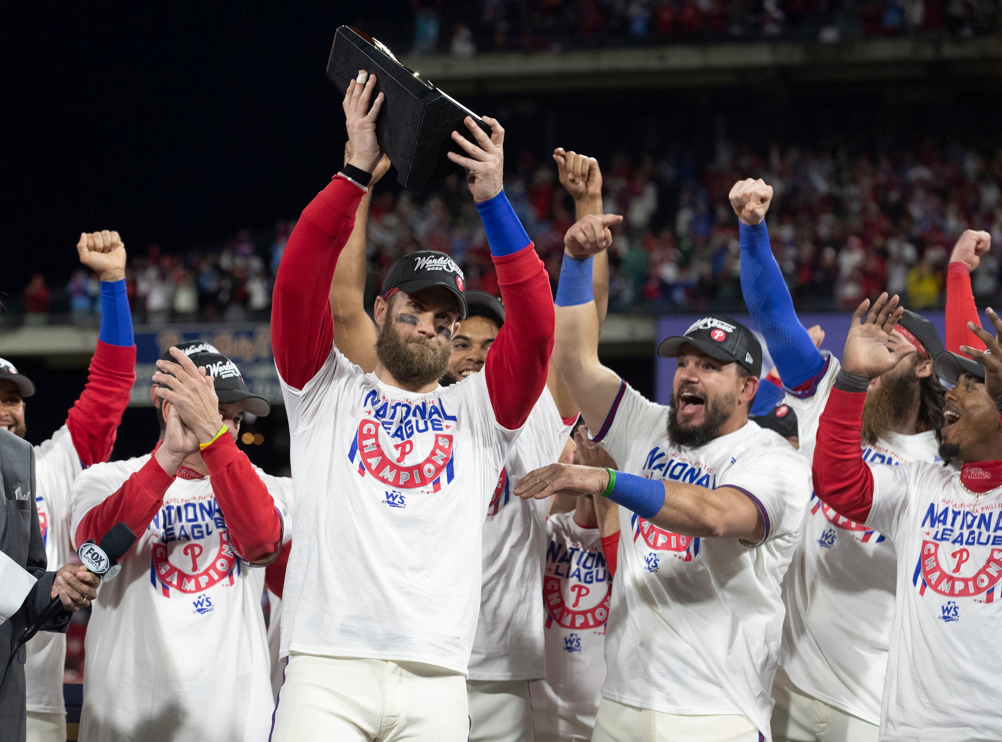 NLCS MVP Bryce Harper predicts World Series victory: 'We're gonna bring  this s--t home