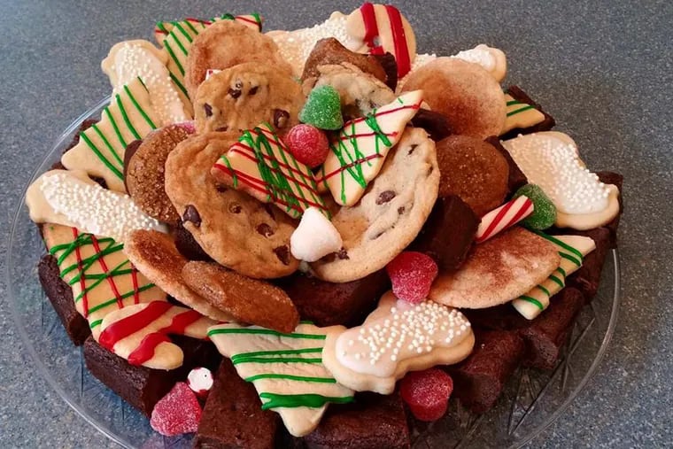 A holiday assortment of vegan cookies from Batter & Crumbs.
