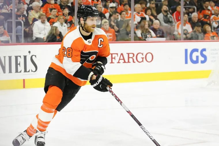 Captain Claude Giroux, who could become the third different player in franchise history to win the MVP award, led the Flyers’ surge after their awful start.