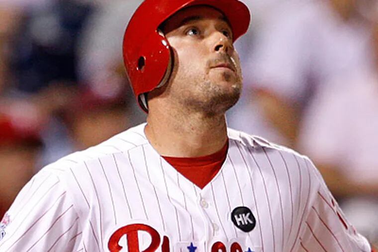 The Phillies shook up their roster by designating Greg Dobbs for assignment. (Ron Cortes/Staff file photo)