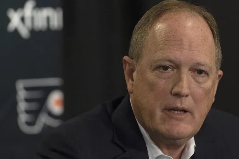 Dave Scott, the Flyers' chairman, says he feels for the fans who have endured such a disappointing season.