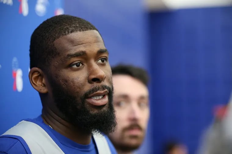 Sixers reserve swingman James Ennis III said there is a "desperate" feeling to Sunday's Game 4 against the Raptors.