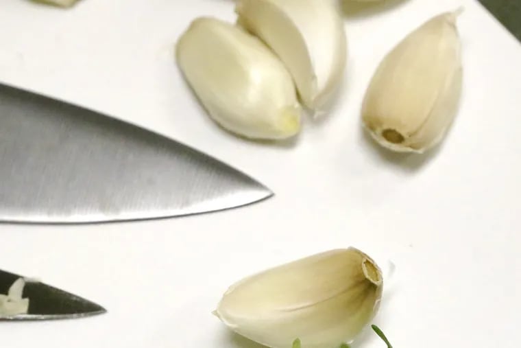 Harvest your garlic.