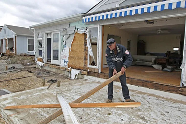 Economists doubt that Hurricane Sandy will provide stimulus to the stagnant U.S. economy.