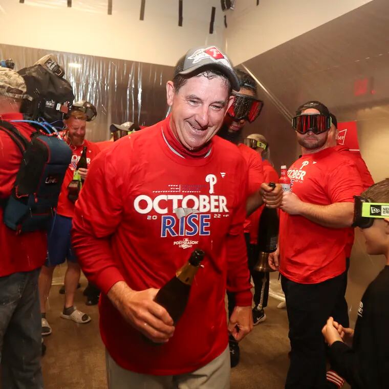 Rob Thomson led a magical run to the World Series in his first season as Phillies manager.