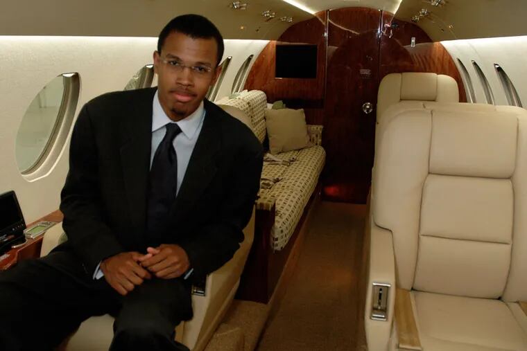 Chaka Fattah Jr.’s firm arranged fancy jets for his clients.
