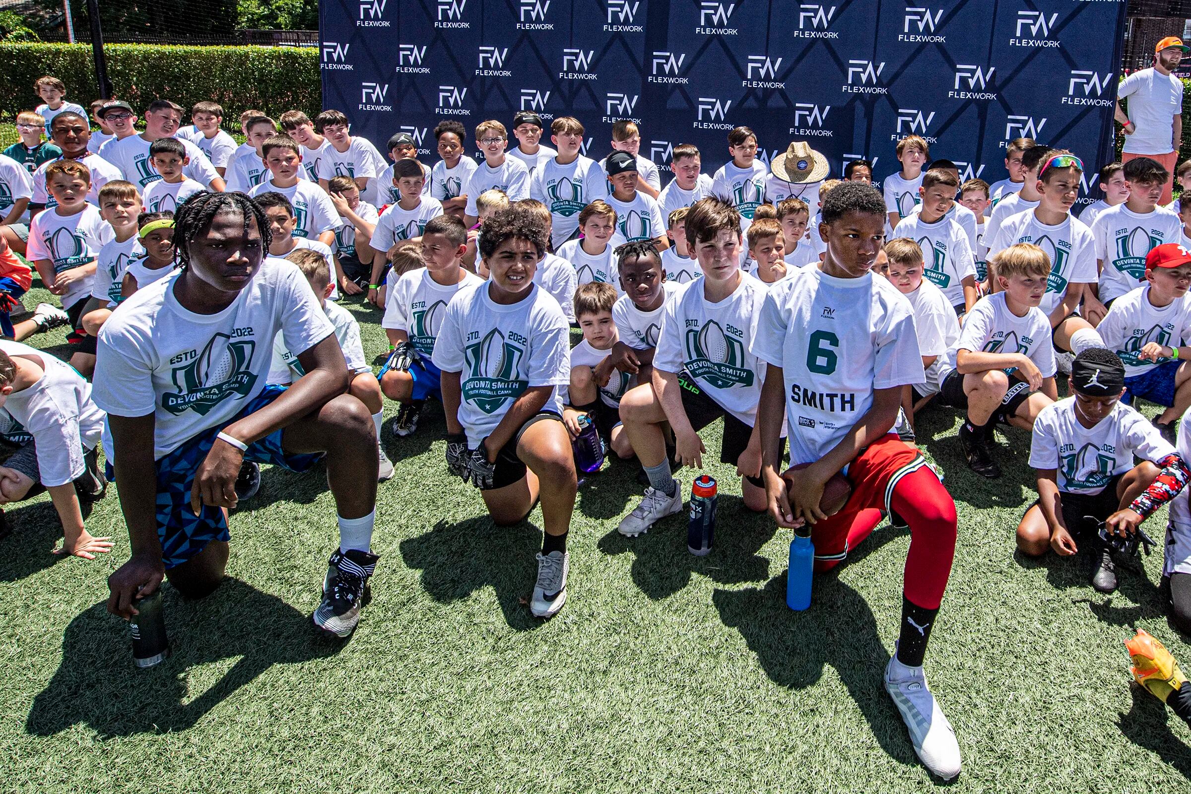 I love Philly  This is all part of it': Eagles' DeVonta Smith hosts  inaugural youth football camp in Haddonfield