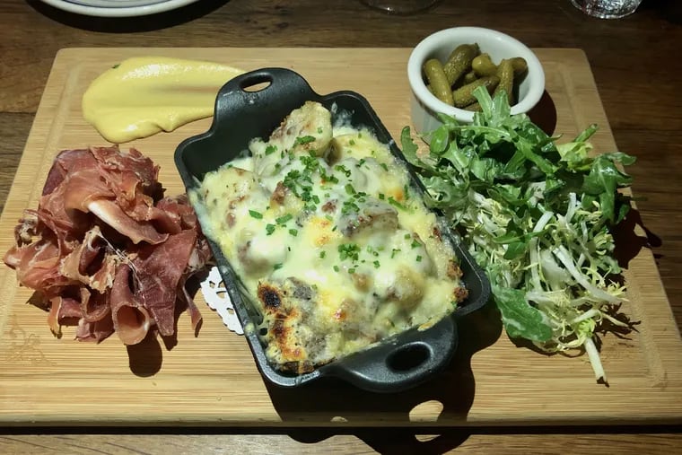Raclette from the Good King Tavern.