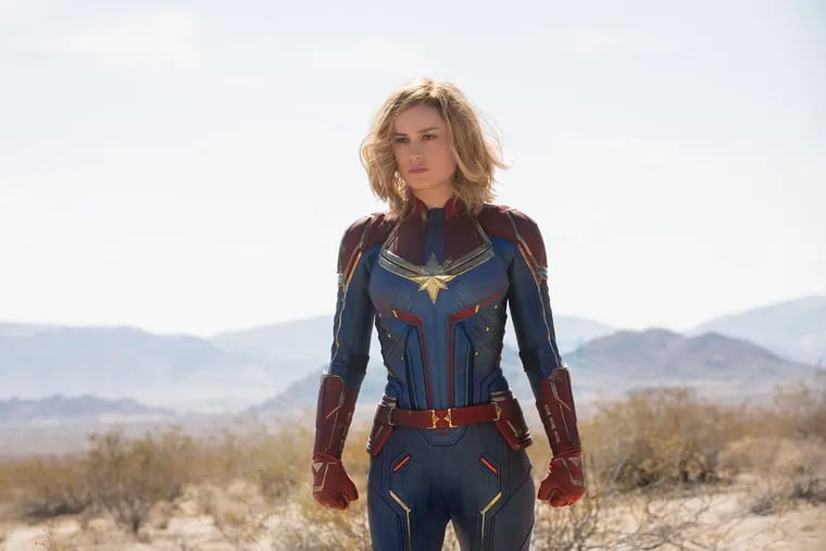 Brie Larson stars in "Captain Marvel."