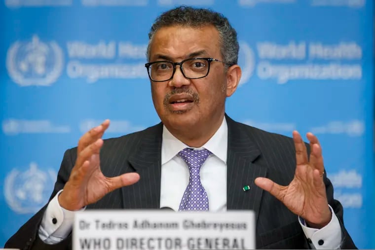 Tedros Adhanom Ghebreyesus, director general of the World Health Organization