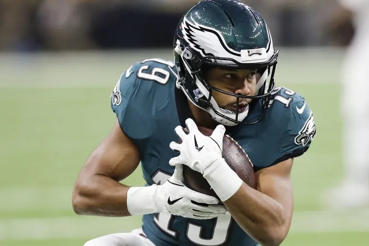 Eagles wide receiver Golden Tate is actually fitting in just fine.