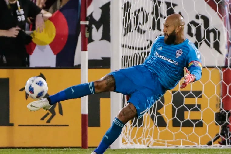 Tim Howard has played for the Colorado Rapids, Everton, Manchester United, the former New York/New Jersey MetroStars and the U.S. men's national team.