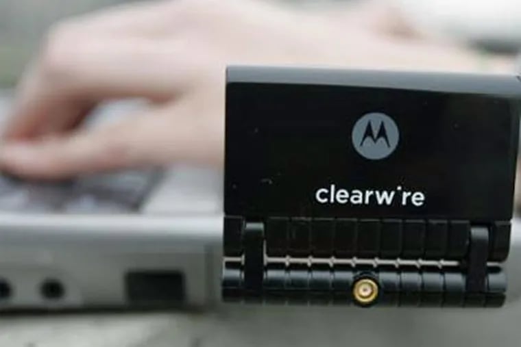 Clearwire Corp.'s wireless cards let PC users access the Web. (Ted S. Warren / Associated Press / File 2007)