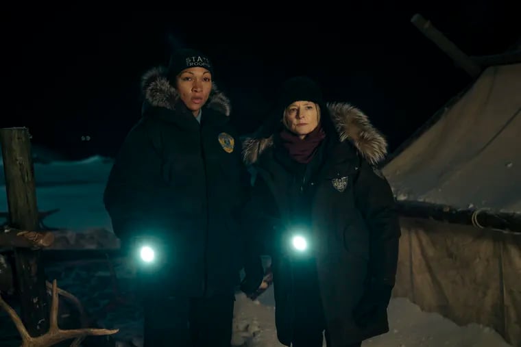 Kali Reis, a Philadelphia-based professional boxer, stars in the show "True Detective" on HBO with Jodie Foster (right).