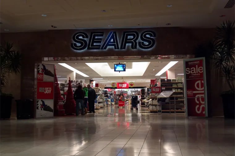 Sears in the King of Prussia Mall.