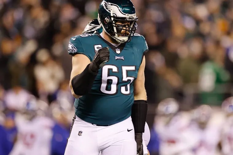 Eagles offensive tackle Lane Johnson has established himself as one of the best linemen in football.