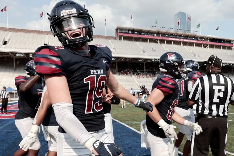 Penn is certainly all smiles after back-to-back wins at Franklin Field.
