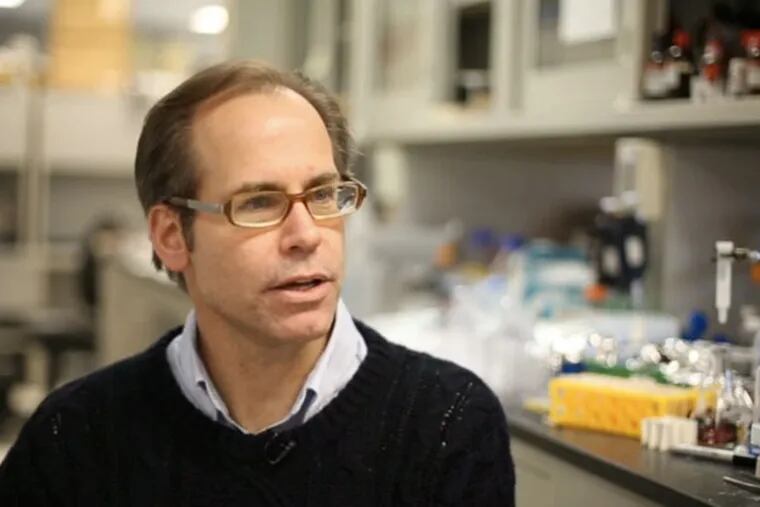 Dennis Discher, professor of chemical and biomolecular engineering at the University of Pennsylvania. He came up with a better way to deliver cancer drugs to the site of tumors, using nanoparticles.