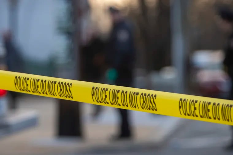 Philadelphia police responded to a triple homicide on Saturday, March 5, 2022.