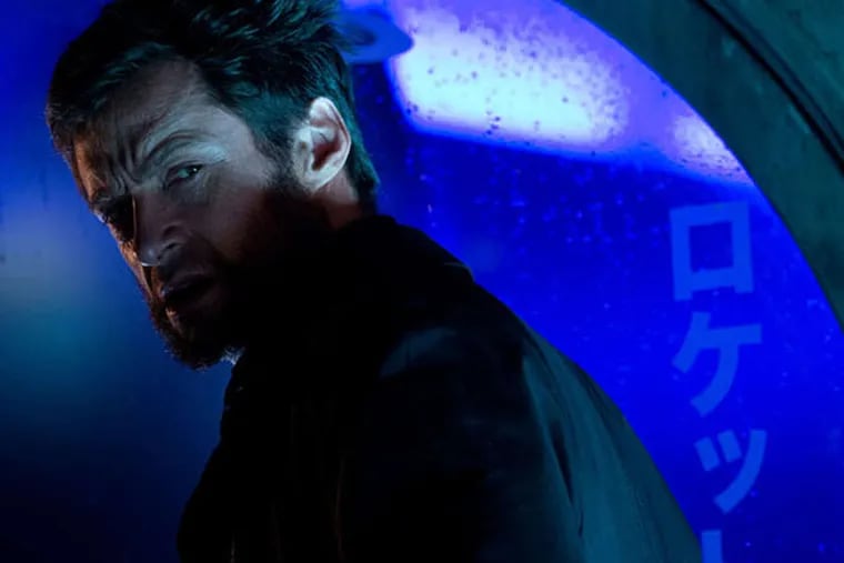 Hugh Jackman as Logan and his adamantium claws star in "The Wolverine," the sixth X-Men movie.