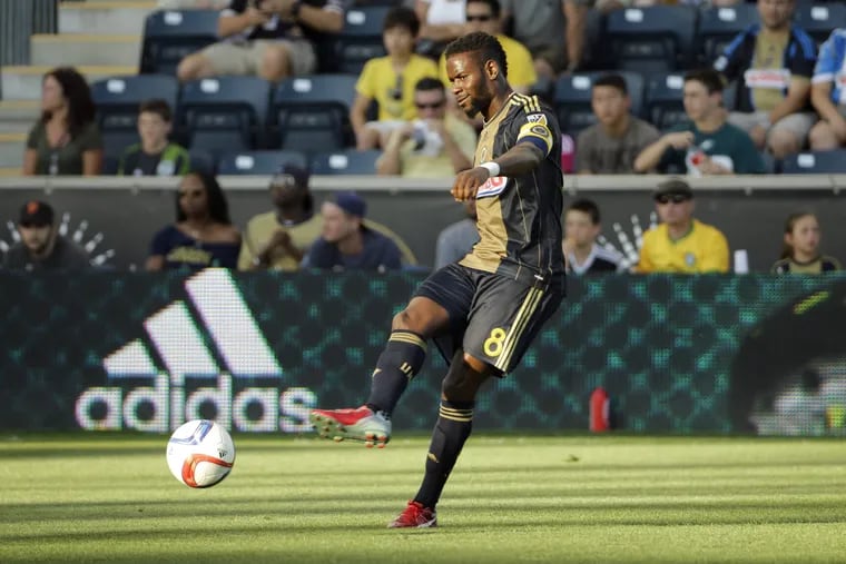 Maurice Edu helped the Union reach the U.S. Open Cup final in 2014 and 2015.