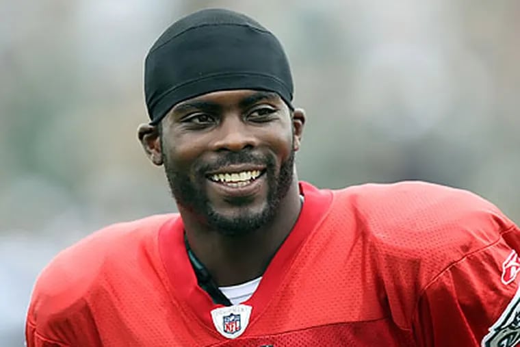 "I really didn't know I was that frail," Michael Vick admitted yesterday. (Steven M. Falk/Staff file photo)