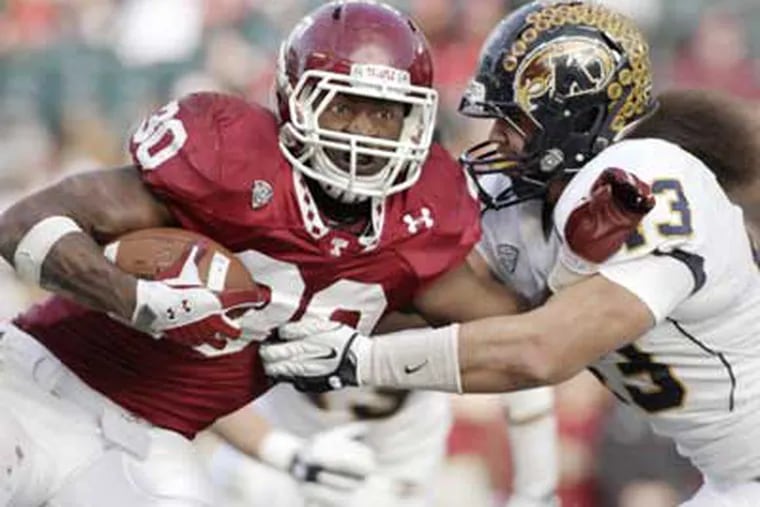 Temple defeated Kent State 34-16 on Friday at Lincoln Financial Field. ( Elizabeth Robertson / Staff Photographer )