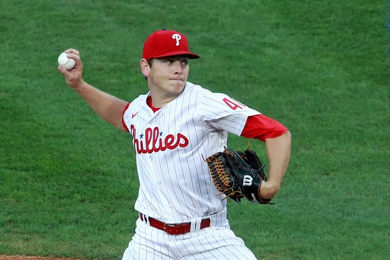 Spencer Howard’s rookie season with the Phillies could end two weeks short.