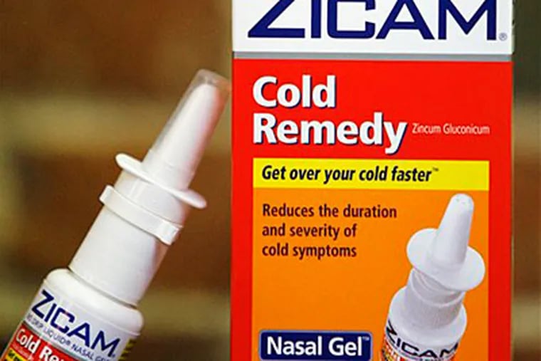 The FDA is urging consumers to stop using Zicam, after complaints of a permanent loss of smell. (AP/ Eric Shelton)