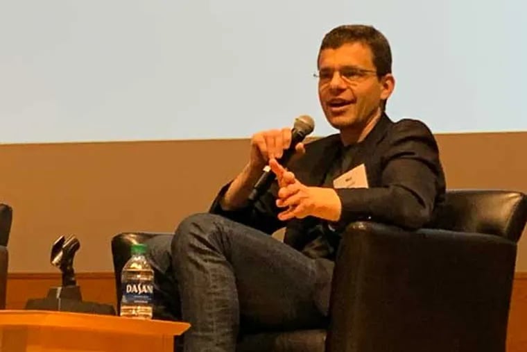 Max Levchin, co-founder of PayPal and current CEO of Affirm, speaks at the Philadelphia Federal Reserve Bank's Fintech Conference last week.
