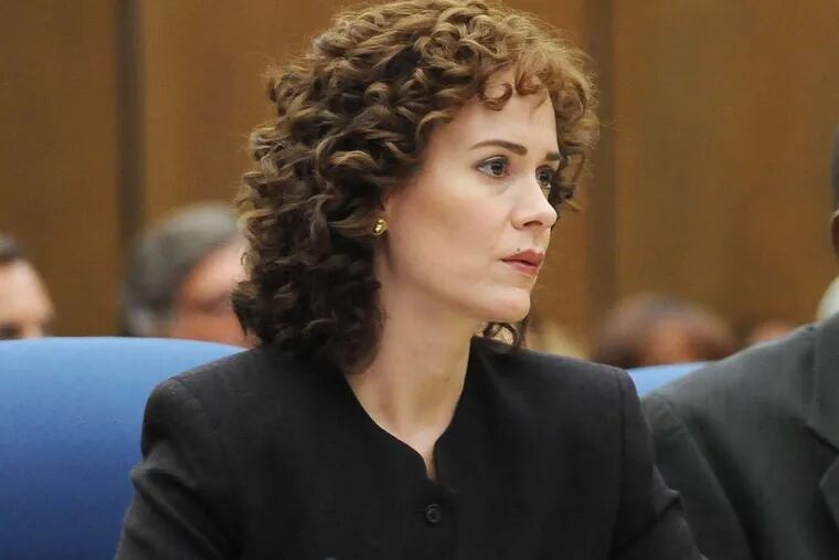 Sarah Paulson as Marcia Clark in “The People v. O.J. Simpson: American Crime Story.”