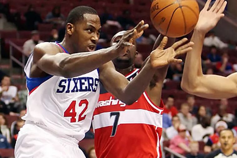 The 76ers' 101-94 victory over the Wizards last night capped off a 2-0 preseason. (Steven M. Falk/Staff Photographer)