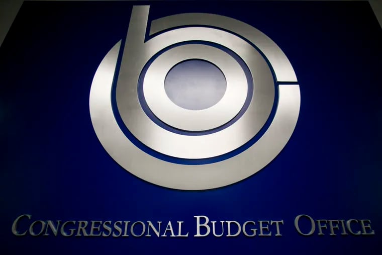 Brace yourself for budget deficits, the Congressional Budget office warns. Bloomberg photo by Andrew Harrer.