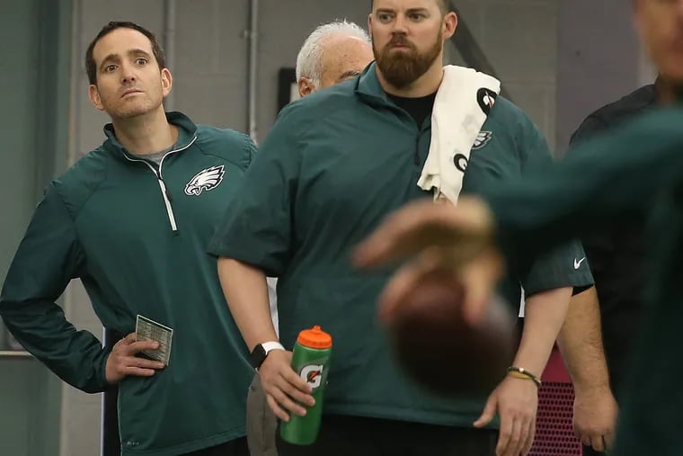 Eagles senior executive Howie Roseman overseas the Eagles medical staff, and neither he nor the staff has commented on Wentz's back injury.