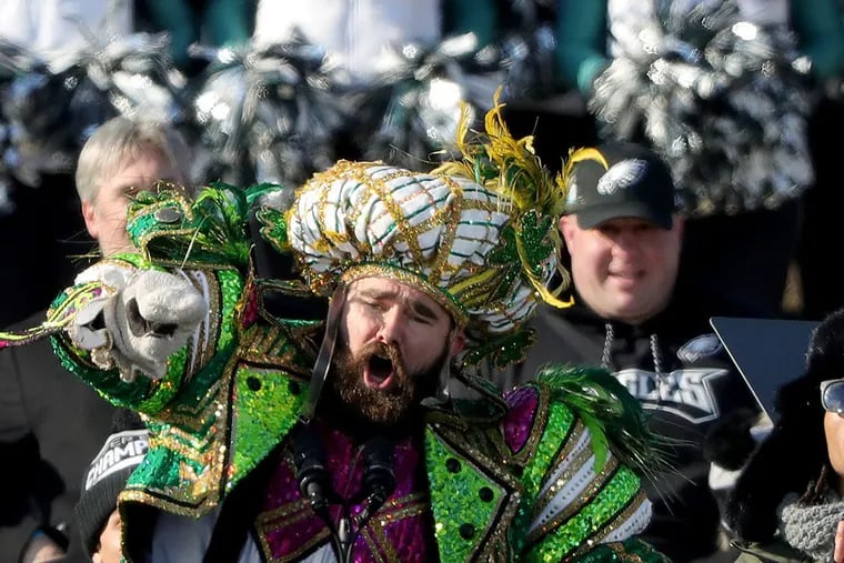 Jason Kelce gives his epic speech at the end of the Eagles’ Super Bowl parade. If the Flyers ever won the Stanley Cup, is there someone who could match his passion?