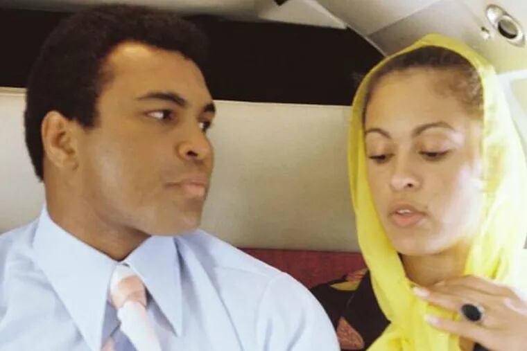 Muhammad Ali, with his then-wife Veronica.