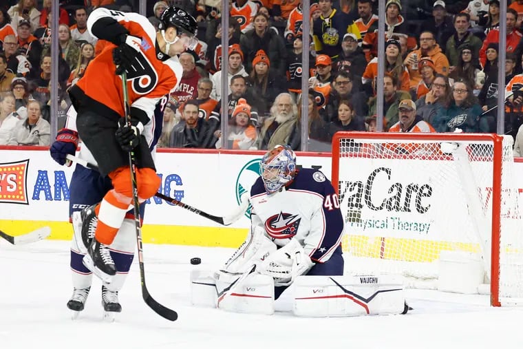 Flyers collect third straight loss, falling to Blue Jackets in shootout