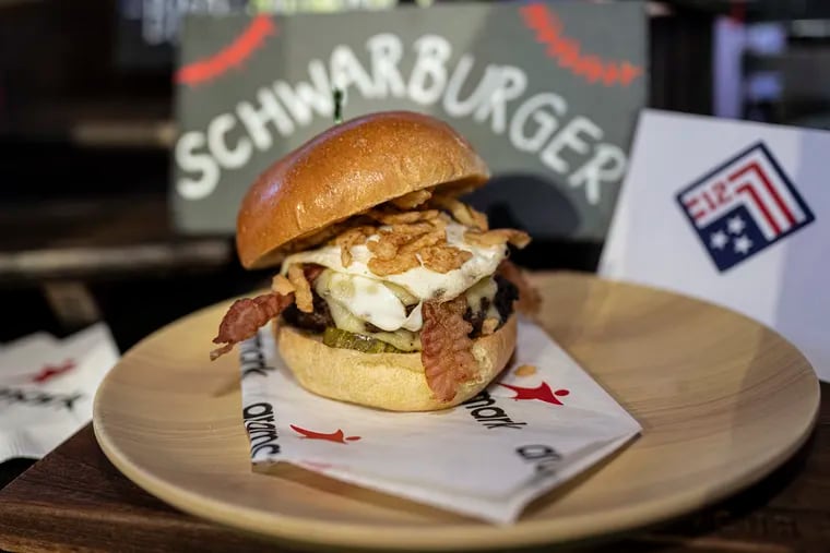 Phillies executive chef Vonnie Negron says he’s most excited for the return of the Kyle Schwarber “Schwarburger” — despite the new version losing the onion rings and smoked BBQ brisket from last year.