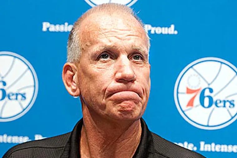 Doug Collins downplayed rumors that he will become the next U.S. Olympic basketball head coach. (Clem Murray/Staff Photographer)