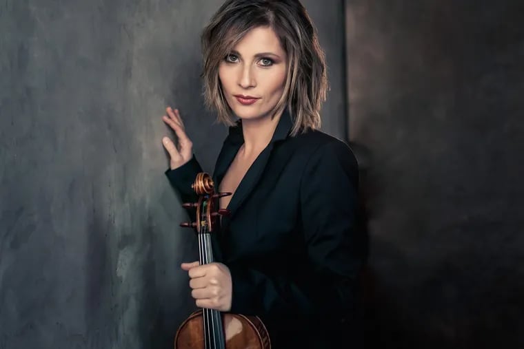 Violinist Lisa Batiashvili is the featured guest on this weekend's Philadelphia Orchestra program, playing Tchaikovsky's "Violin Concerto."