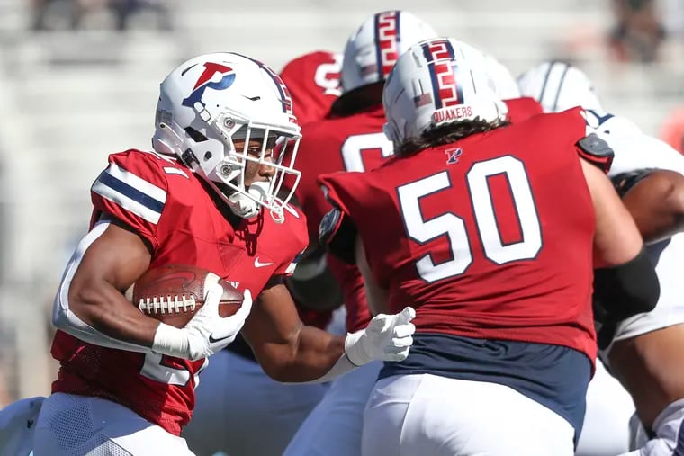 Senior Jonathan Mulatu is the most experienced running back for Penn going into this season.