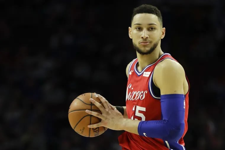 Sixers guard Ben Simmons was named Eastern Conference Rookie of the Month for the second time this season.
