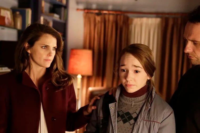 &quot;The Americans&quot; features (from left) Keri Russell, Holly Taylor, and Matthew Rhys.
