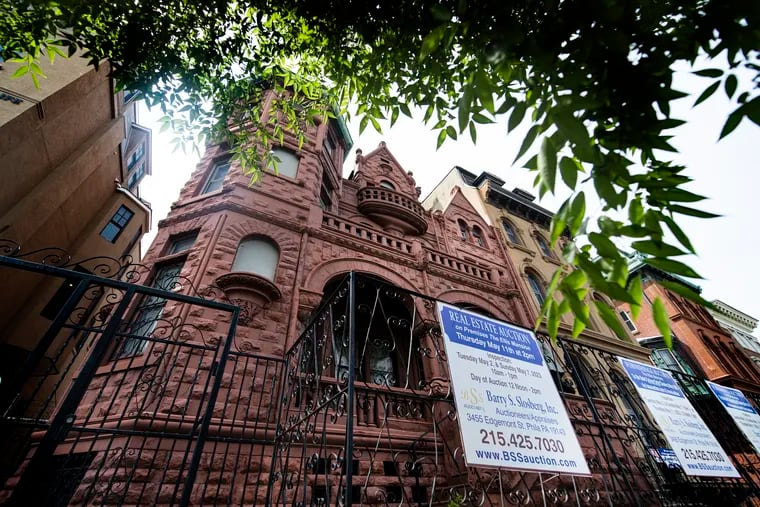 The mansion on Broad Street owned by the Peace Mission associated with the late Father Divine and his ministries was live-auctioned Thursday.