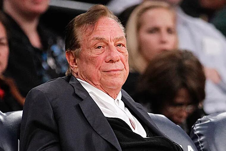 Clippers owner Donald Sterling. (Danny Moloshok/AP)