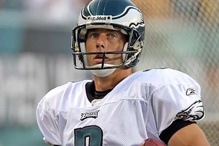 "I have nothing but good things to say about the Eagles organization," David Akers said. (Steven M. Falk/Staff file photo)