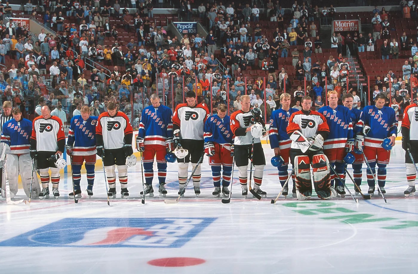Flyers, Rangers Honored 9/11 in Remarkably Unique Way